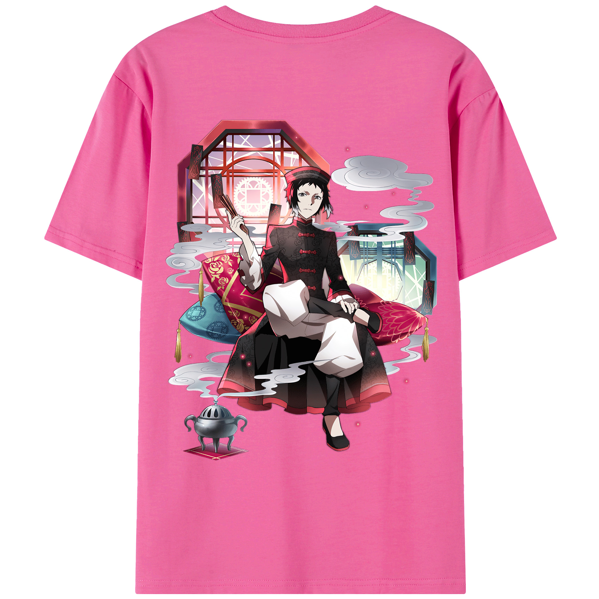 （画像用） 文豪ストレイドッグス Bungo Stray Dogs レディース半袖Tシャツ(バックプリント)